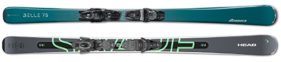 Netski ski adulte confirmé pistes rouges