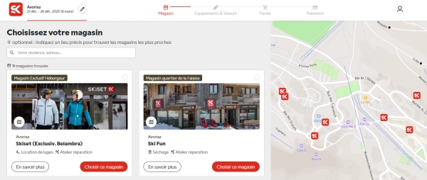 choix magasin Skiset choix magasin Skiset