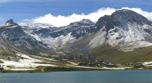 neige à tignes 17 septembre 2013