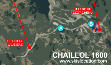 plan chaillol 1600 station de ski du champsaur