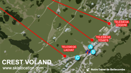 plan crest voland station de ski magasins location skiset skimium