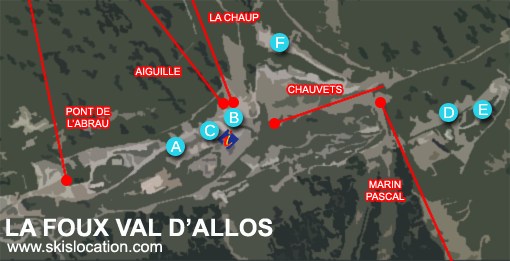 plan foux d'allos station location ski
