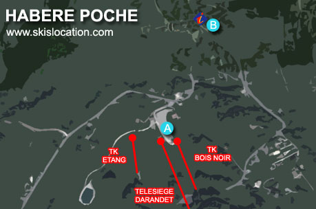 plan habère poche station de ski