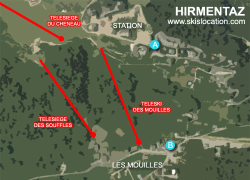 plan hirmentaz bellevaux station ski magasin location