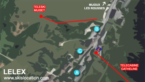 plan lelex station ski monts jura