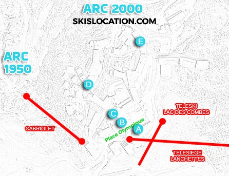 plan station arc 2000 location ski