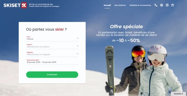 Skiset réservation internet 2026