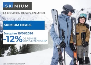 vente flash Skimium janvier 2026